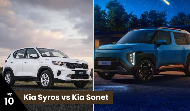 Kia Syros vs Kia Sonet: Tailored SUVs for Diverse Lifestyles